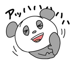 Good listener pandas sticker #4210622