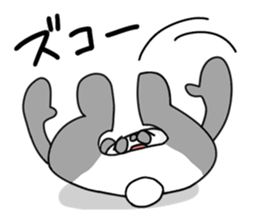 Good listener pandas sticker #4210634