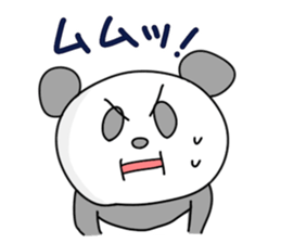 Good listener pandas sticker #4210642