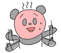 Good listener pandas sticker #4210653