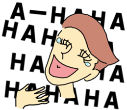 The guys with long eyelashes sticker #4210956