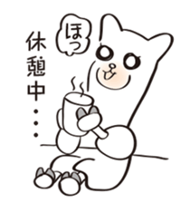 Long time no see.I am alpaca . sticker #4211294