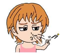 Daily Sawako sticker #4211982