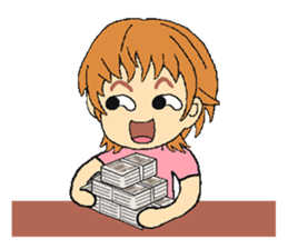 Daily Sawako sticker #4212014