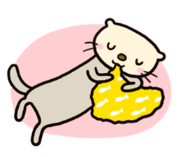 Goodnight Sea Otter sticker #4212026