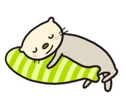 Goodnight Sea Otter sticker #4212041