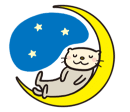 Goodnight Sea Otter sticker #4212042