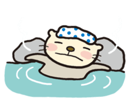 Goodnight Sea Otter sticker #4212049