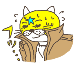 THE STAR CAT ! sticker #4212247
