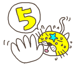 THE STAR CAT ! sticker #4212249