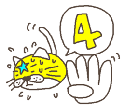 THE STAR CAT ! sticker #4212250