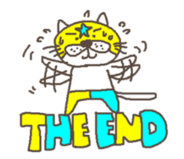 THE STAR CAT ! sticker #4212255