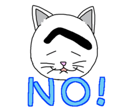 Troubled Face Like Cat sticker #4213278