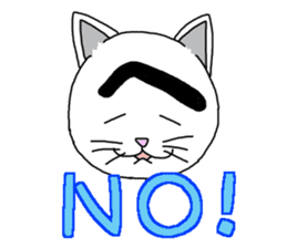 Troubled Face Like Cat sticker #4213278