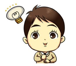 The Finger Sucking boy sticker #4213345