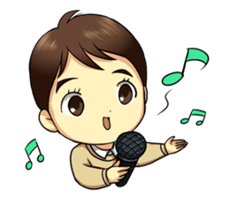 The Finger Sucking boy sticker #4213349