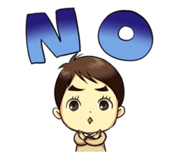 The Finger Sucking boy sticker #4213354