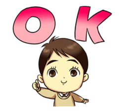 The Finger Sucking boy sticker #4213355