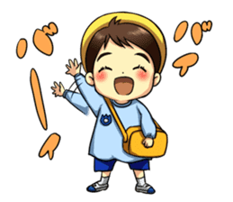 The Finger Sucking boy sticker #4213357