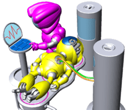 Space observer - part9 sticker #4213577