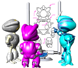 Space observer - part9 sticker #4213578