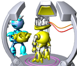 Space observer - part9 sticker #4213580