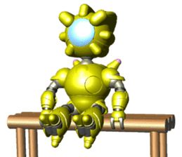 Space observer - part9 sticker #4213597