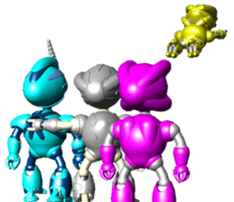 Space observer - part9 sticker #4213599