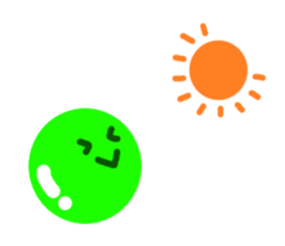 Pretty colorful jewel sticker #4213970