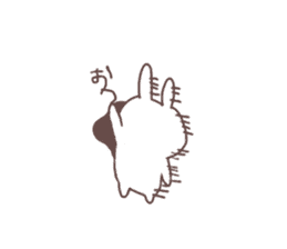Cozy Rabbit sticker #4214359