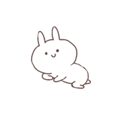 Cozy Rabbit sticker #4214370