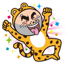 Mr.Bear and Cheetah sticker #4214437