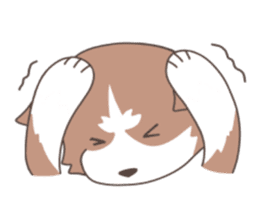 Siberian husky&White cat sticker #4214786