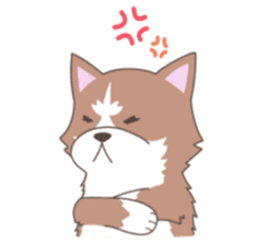 Siberian husky&White cat sticker #4214793