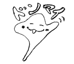 Smiling Cute Ray sticker #4215076