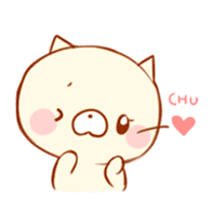 Mochi~tsu cat stamp sticker #4215296