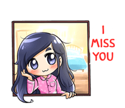 School Cute Girl : Violet sticker #4215443