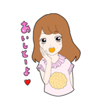 The small girl,MARY sticker #4216464