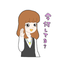 The small girl,MARY sticker #4216468