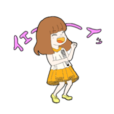 The small girl,MARY sticker #4216472