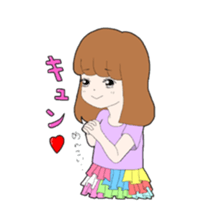 The small girl,MARY sticker #4216476