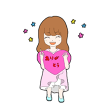 The small girl,MARY sticker #4216478