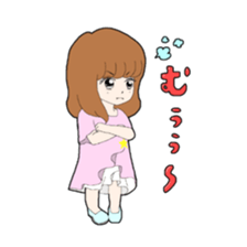 The small girl,MARY sticker #4216480