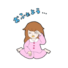 The small girl,MARY sticker #4216486