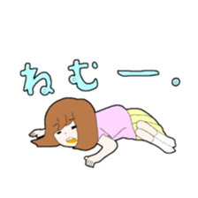 The small girl,MARY sticker #4216490