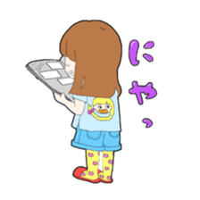 The small girl,MARY sticker #4216494