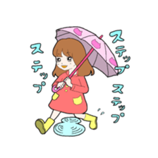 The small girl,MARY sticker #4216496