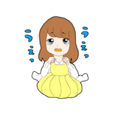 The small girl,MARY sticker #4216500