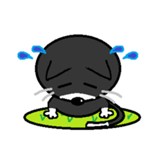 Cat of the park sticker #4216889