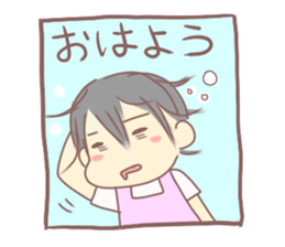 One-year-old girl sticker sticker #4217184